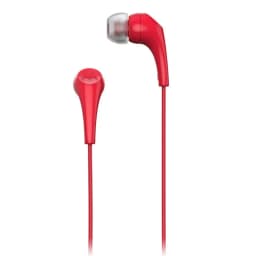 KLYNE- Oem Motorola Hands 3.5Mm Earbuds 2 Premium Stereo W/Remote And Mic Red - Thumbnail 1