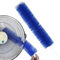Cleaning Brush for Fans | Flexible Dusting Tool for All Fans | Bendable Microfiber Duster with Washable Reusable Head to Dirt and from Ceiling - Thumbnail 1