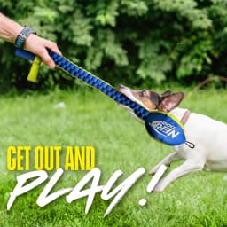 Nerf Dog Vortex Chain Tug Dog Toy with Durable Braided Nylon, 25 inch - Thumbnail 4