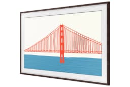 Samsung VGSCFA85BWBZA Customizable Bezel for the 2021 85" The Frame TV (Modern Brown) - Thumbnail 2