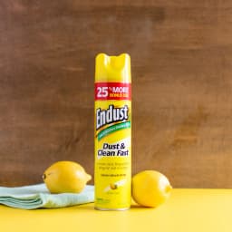 Endust® Multi-Surface Dusting and Cleaning Spray, Lemon Zest, Aerosol, 12.5 oz - Thumbnail 8