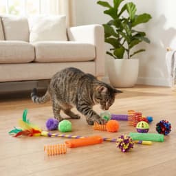 Vibrant Life Value Pack Cat Toys, 24 Pieces - Thumbnail 3