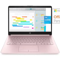 HP Newest 14" Laptop, Slim Light Laptop Computer for Students and Business, Intel Quad-Core N4020, 1 Year Office 365 - Thumbnail 5