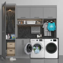 KoolMore 4.5 cu. ft. Large Capacity Stackable Front Load Washing Machine in White - Thumbnail 4