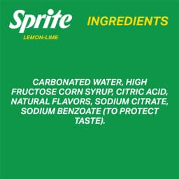 Sprite Lemon-Lime Caffeine Free Soda Pop Cans, 12 fl oz, 24 Pack - Thumbnail 9