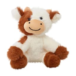 Adorable Cow Plush Doll Collection Soft Stuffed Animal with Various Colors for Farm Theme Room Decor and Birthday Surprise, Huggable Daily Plushie - Thumbnail 1