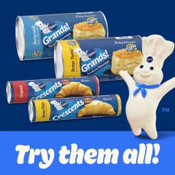 Pillsbury Crescent Rolls, Original Refrigerated Canned Pastry Dough, Value 2-Pack, 16 Rolls, 16 oz - Thumbnail 8