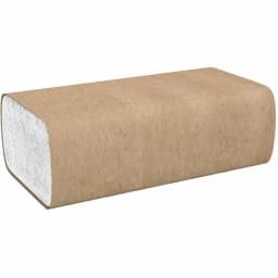 Genuine Joe Multi-Fold Natural Paper Towels - 16 Pack, 250 Sheets Each - Thumbnail 3