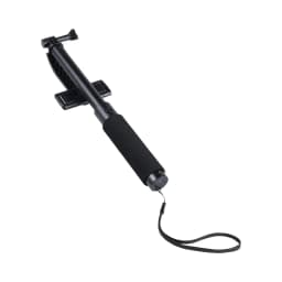 Onn Bluetooth Selfie Stick – Extendable to 40 in, 360° Rotating & Tilting Clamp with Built-In Rechargeable Shutter and Universal Camera Mount - Thumbnail 6