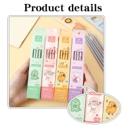 Under $1 Pencils Bulk 2B Pencils Natural Wood 8.1in Green 12 Pack for Exam Homework Office Supplies by Xuniizn - Thumbnail 8