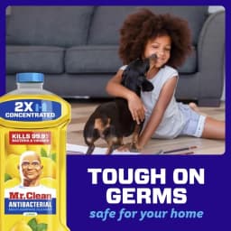 (6 pack) Mr. Clean All Purpose Cleaner, Floor Cleaner for Mopping, Cleaning Liquid, Lemon, Anti-Bacterial, 23 fl oz - Thumbnail 6