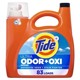 Tide Ultra Odor Defense Plus Oxi Liquid Laundry Detergent, 117 fl oz, 83 Loads - Thumbnail 1