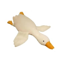 Big Duck Plushies Doll, Large Plush White Duck Dog Toy, Realistic Goose Design Dolls Suitable for Dogs Chew and Play Best Pet(19.7inch) - Thumbnail 2