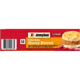 Jimmy Dean Frozen Breakfast Sandwich, Chicken Honey Biscuit, 4 Count - Thumbnail 15