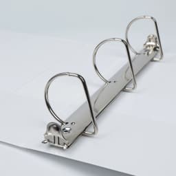 Pen + Gear 3-Ring Durable View Binder, 2 inch Binder Ring Type, Slant D-Ring, White, 6 Pack - Thumbnail 2