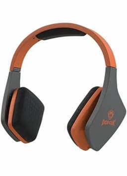 RHEA- Popclik Jump Headphones Orange Lightweight Over The Ear 32 Ohms Impedance - Thumbnail 1