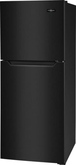 Frigidaire FFET1022UB 10 Cu. Ft. Top Freezer Apartment-Size Refrigerator, Black - Thumbnail 2