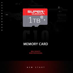 1T Micro Secure Digital Flash Memory Card, UHS-I, C10, U3, V30, 4K, Large Capacity Full HD Memory Card Suitable For Smartphones, Cameras, Computers - Thumbnail 5