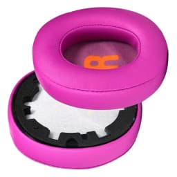 RHEA- 1Pair Rose Red Replacement Earphone Ear Pads Cushion For Jbl Jr460Nc Headset N - Thumbnail 4