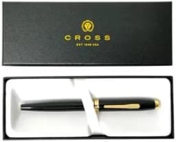 Cross Coventry Black Lacquer with Gold-Tone Rollerball Pen - Thumbnail 2