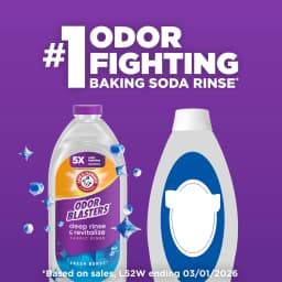 ARM & HAMMER Odor Blasters Deep Rinse and Revitalize Fabric Rinse, Fresh Burst, 28 fl oz - Thumbnail 2