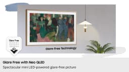 Samsung 75” Class The Frame Pro Series Neo QLED 4K Samsung Vision AI Smart TV Smart Tizen TV 2026 - QN75LS03HWFXZA - Thumbnail 3