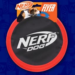 Nerf Dog Red Nylon Flyer Dog Toy, 10.5 inch - Thumbnail 6