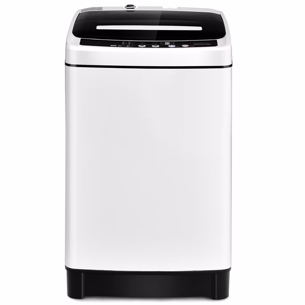 YYAo Washing Machine, Washer Machine,Full-Automatic Washing Machine 1.5 Cubic Feet 11 LBS Washer and Dryer-White - Thumbnail 1