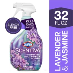 Clorox Scentiva Disinfecting Multi-Surface Cleaner Spray, Lavender & Jasmine, 32 fl oz - Thumbnail 1