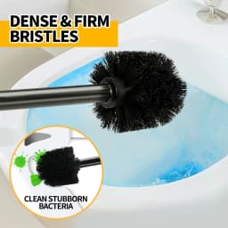 propuri 2 in 1 Toilet Plunger and Brush Set with Extended Handle, Bathroom Cleaning Tools - Thumbnail 4