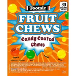 Tootsie Candy Coated Small Fruit Chews 3 lb. Bulk Bag - Thumbnail 5