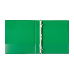 (4 pack) Pen+Gear Durable View 1-inch D-Ring Binder, Green - Thumbnail 4