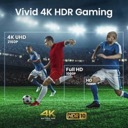 BenQ TK710STi 4K HDR 3200lm Laser Short Throw Casual Gaming Projector - Thumbnail 4