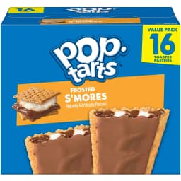 Pop-Tarts Frosted S'mores Toaster Pastries, Breakfast Foods, Shelf-Stable, 27 oz (16 Count) - Thumbnail 1