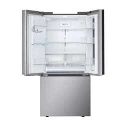 LG 33 Inch Freestanding French Door Smart Refrigerator with 25 Cu. Ft. Capacity in Stainless Steel LF25S6560S - Thumbnail 4