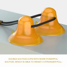 Suction Cup Dog Toy, Upgraded Dog Chew Toy Molar Bite Interactive Dog Toys, Helps Dog Teeth Cleaning - Thumbnail 4
