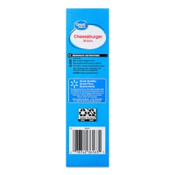 Great Value Cheeseburger Sliders, 11.1 oz, 6 Count (Frozen) - Thumbnail 7
