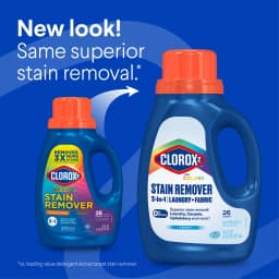 Clorox 2 For Colors Stain Remover, 2 in 1 Laundry + Fabric, Bleach Free, Fresh Scent, 33 Fl Oz - Thumbnail 3