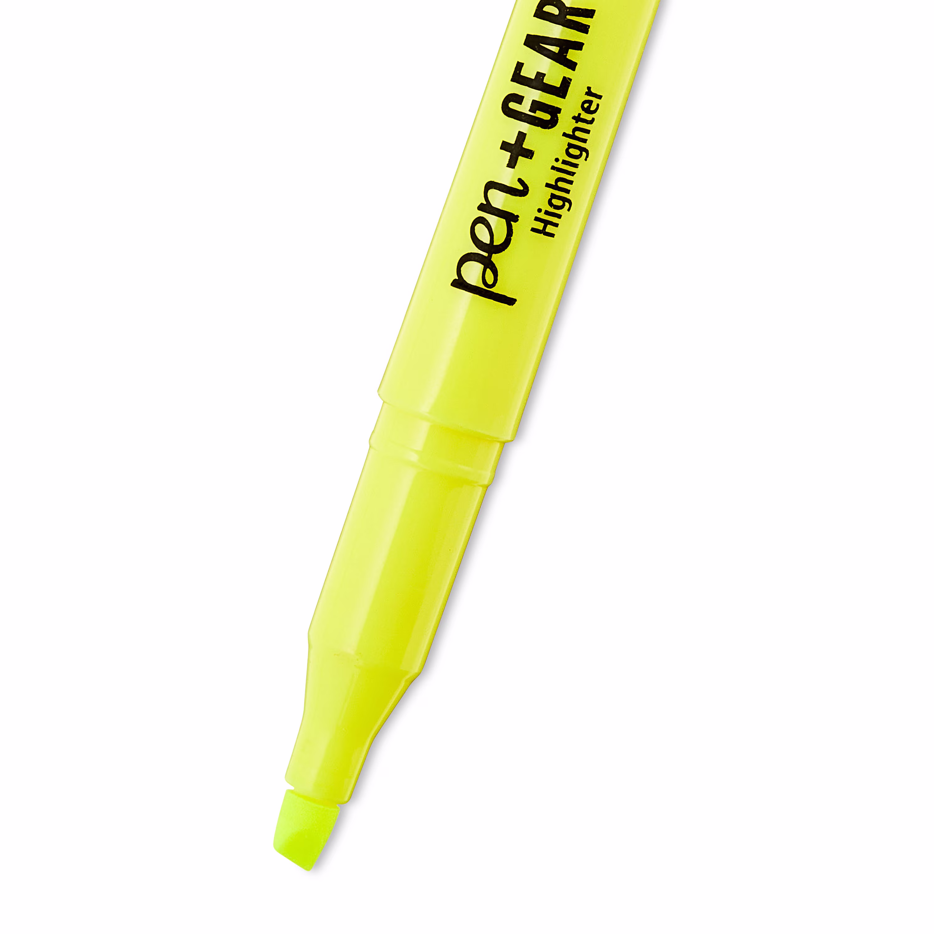 Pen+Gear Pocket Highlighters, Chisel Tip, Assorted Colors, 4 Count - Thumbnail 4
