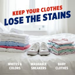 OxiClean Max Force Advanced Stain Remover Powder, Gentle Color-Safe In-Wash Stain Treater, 3 lbs - Thumbnail 9