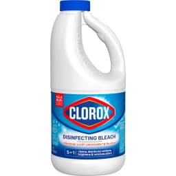 Clorox Disinfecting Liquid Bleach Cleaner, Regular Scent, 43 fl oz - Thumbnail 2