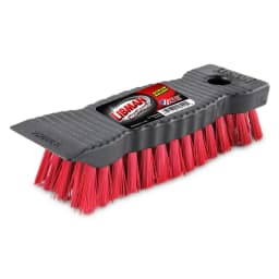 Libman High Power Scrub Brush 7.5-inch Long Red Fibers and Black Handle - Thumbnail 3