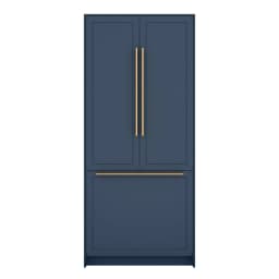 36 In. Panel Ready French Door Refrigerator With Ice maker, water dispenser, Frost Free . 19.6 total cubic - Thumbnail 20