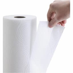 Genuine Joe 2-Ply Household Roll Paper Towels - 4.40 x 11 Inches - 200 Sheets Per Roll - White - Perforated for Kitchen, Multipurpose - 24 Rolls Per - Thumbnail 5