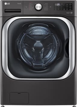 LG WM8900HBA 5.2 Cu. Ft. Black Steel Front Load Washer - Thumbnail 1