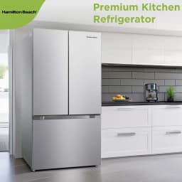 Hamilton Beach 20.3 cu. ft. French Door Refrigerator, Platinum Silver, HZ7602 - Thumbnail 5