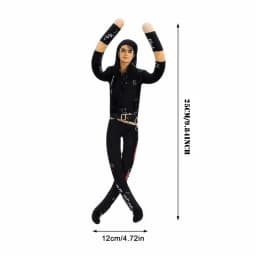 Michae Flexible Stuffed Puppet Toy Posable Plush Figure with Internal Wire Armature for Fun Display and Play Creative Gift for Fans - Thumbnail 2