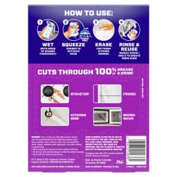 Mr. Clean Magic Eraser Sponge, Kitchen Grease, Unstopables Fresh, 3 Count - Thumbnail 14