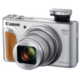 Canon Powershot SX740 HS Digital Camera (Silver) Kit with Accessories: 64GB Memory,Case, Tripod, Grip, Software, & More (International Version) - Thumbnail 4