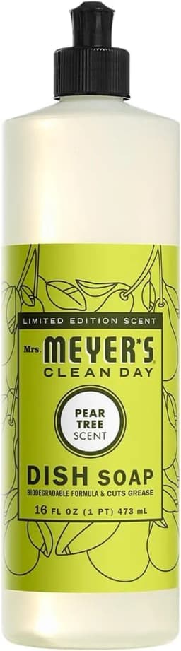 Mrs. Meyer’s Clean Day Liquid Dish Soap, Pear Tree, 16 oz (Pack - 2) - Thumbnail 2
